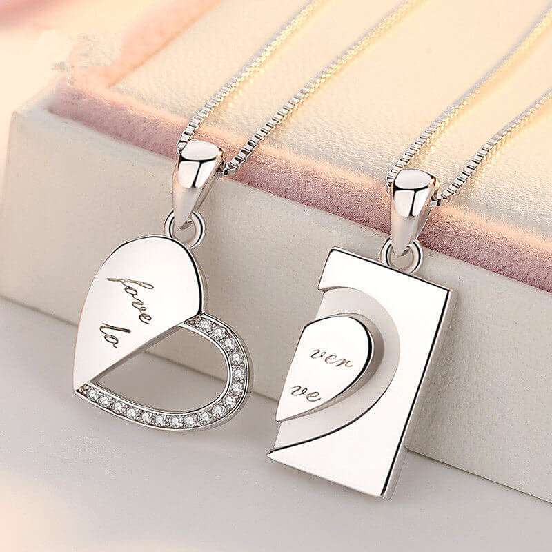 Forever Love Necklace 2pcs