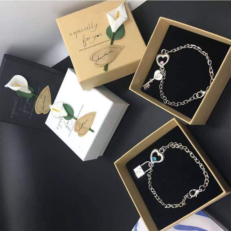 BFF Bracelets for 2 Lock and Key