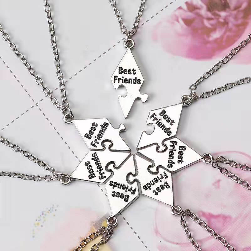 Pizza 3-8 BFF Friendship Necklaces