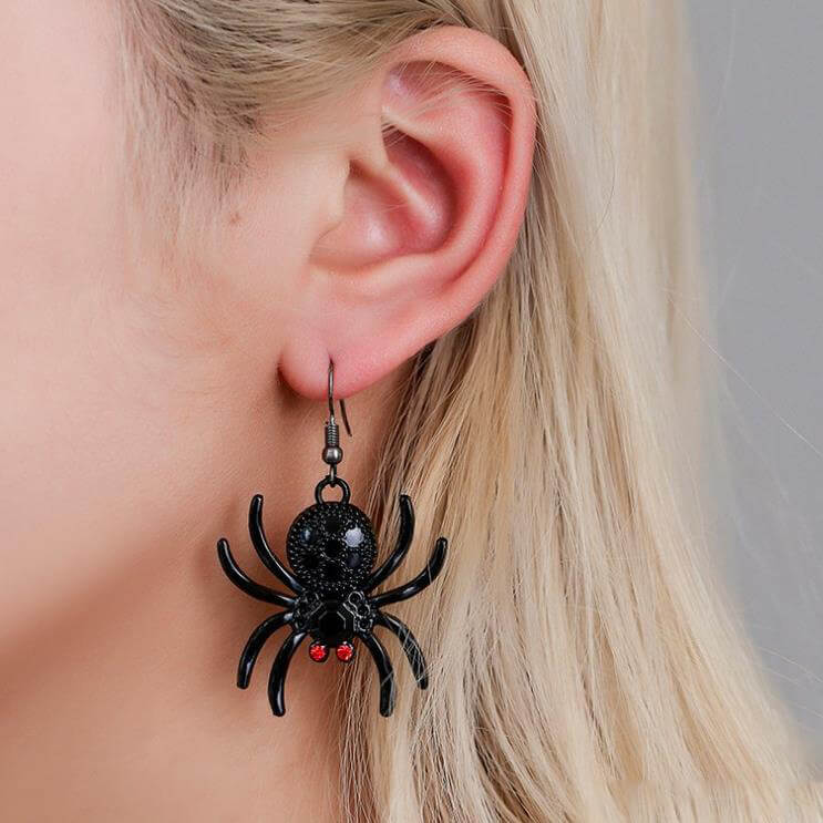 Spider Earrings Halloween Gift