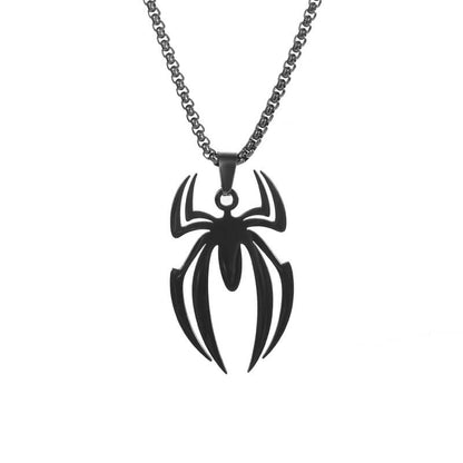 3-Color Spider Metal Necklaces – 3 Best Friends Necklaces