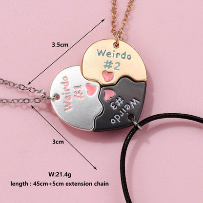 3 Best Friend Magnetic Necklace 3 Color