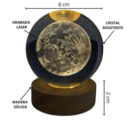 3D Moon Sphere