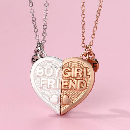 Boy and Girl Best Friend Necklace