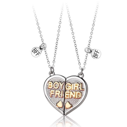 Boy and Girl Best Friend Necklace