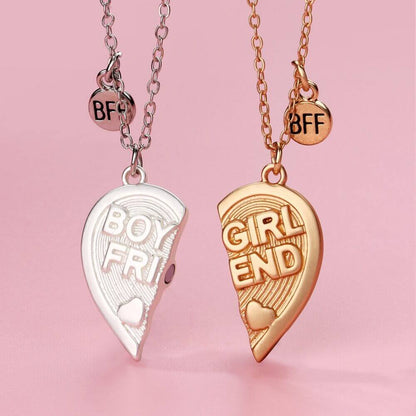 Boy and Girl Best Friend Necklace