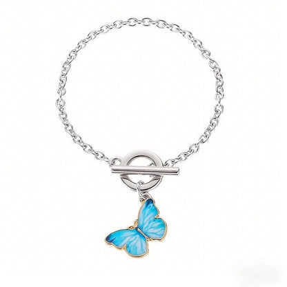 Butterfly Jewelry 4-Piece BFF Set (Necklaces + Bracelets)