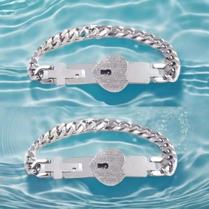 Lock & Key Bracelet for Boyfriend, Girlfriend, Lover
