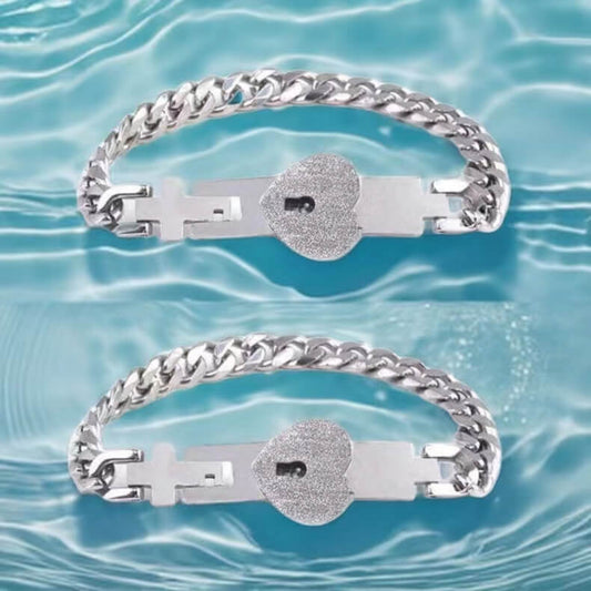Lock & Key Bracelet for Boyfriend, Girlfriend, Lover