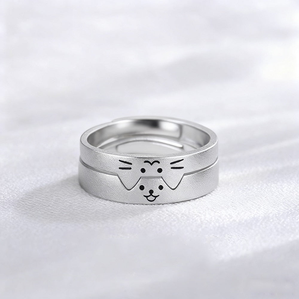 Custom Engraved Cat & Dog Rings with Gift Box