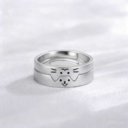 Custom Engraved Cat & Dog Rings with Gift Box