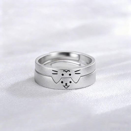 Custom Engraved Cat & Dog Rings with Gift Box