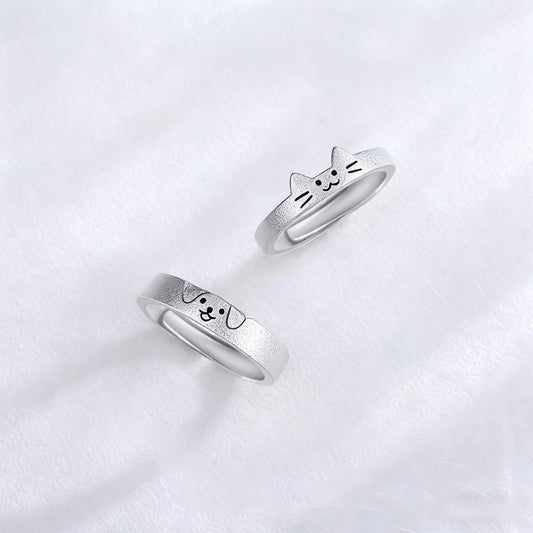 Custom Engraved Cat & Dog Rings with Gift Box