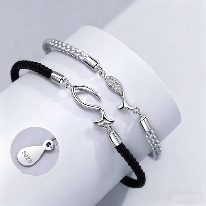 Fish Couple Bracelets - Matching Lovers Set