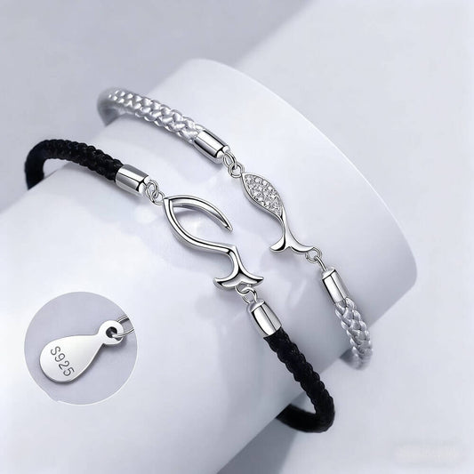 Fish Couple Bracelets - Matching Lovers Set