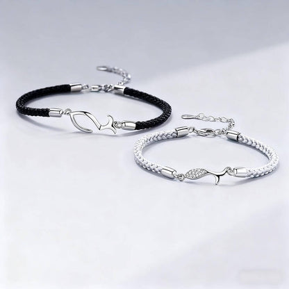 Fish Couple Bracelets - Matching Lovers Set