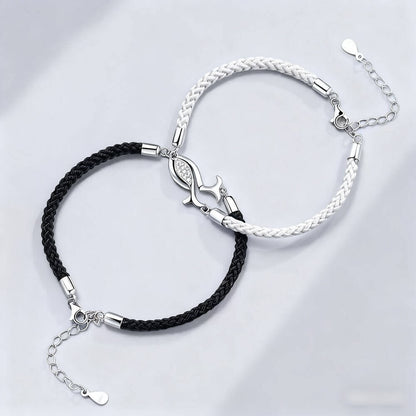 Fish Couple Bracelets - Matching Lovers Set