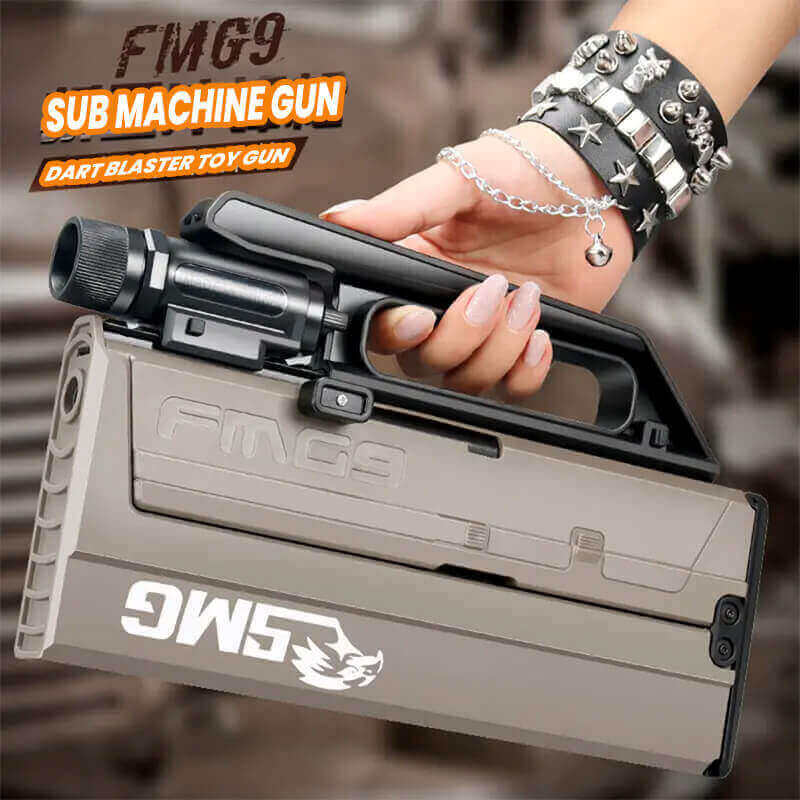 Folding Submachine Toy Gun FMG9