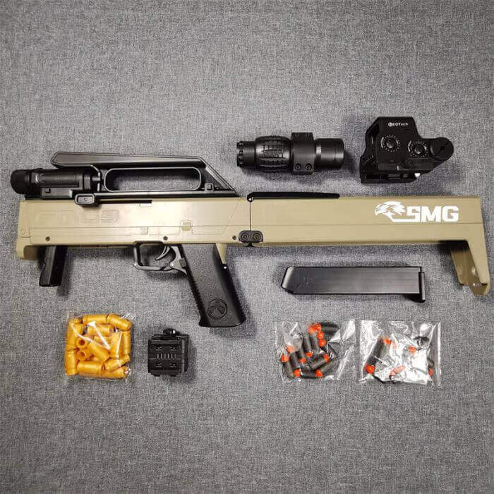 Folding Submachine Toy Gun FMG9