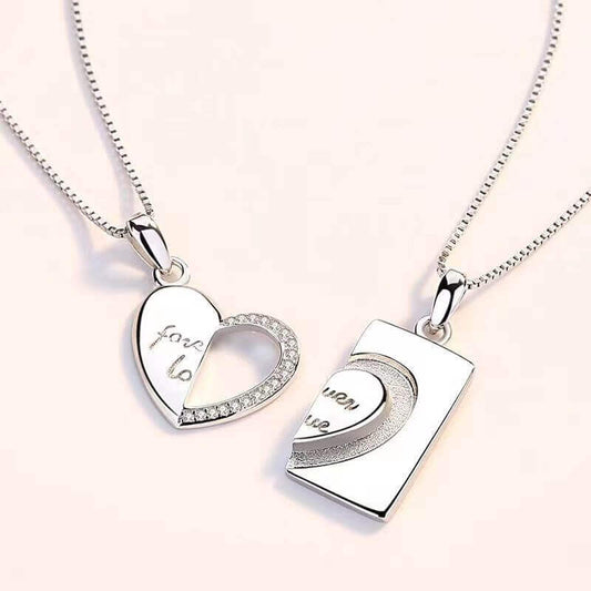 Forever Love Necklace 2pcs