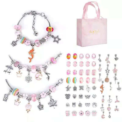 Girls' Childrens DIY Bracelet Kit for Kids