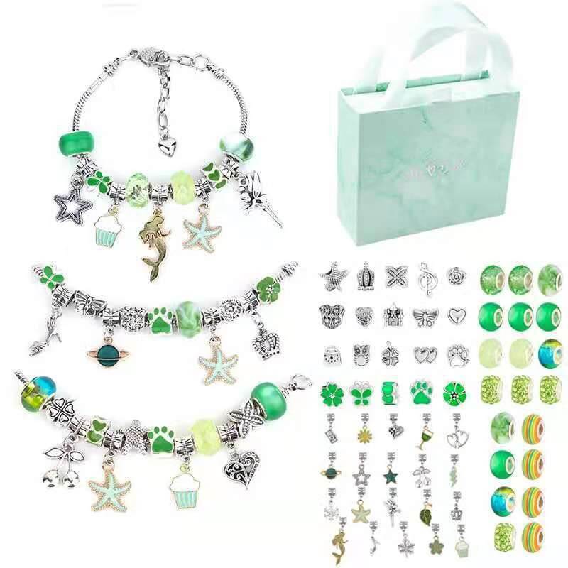 Girls' Childrens DIY Bracelet Kit for Kids