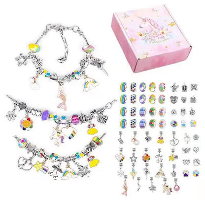 Girls' Childrens DIY Bracelet Kit for Kids