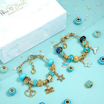 Gold Girls' Childrens DIY Bracelet Kit for Kids