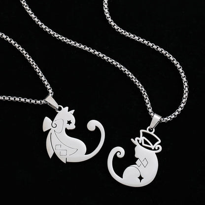 Lyney & Lynette Matching Cat Necklaces – Bestie Jewelry