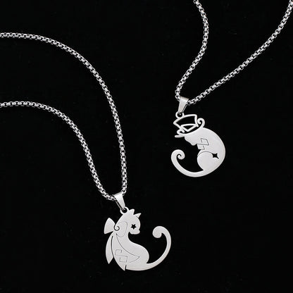 Lyney & Lynette Matching Cat Necklaces – Bestie Jewelry