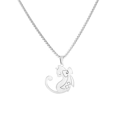 Lyney & Lynette Matching Cat Necklaces – Bestie Jewelry