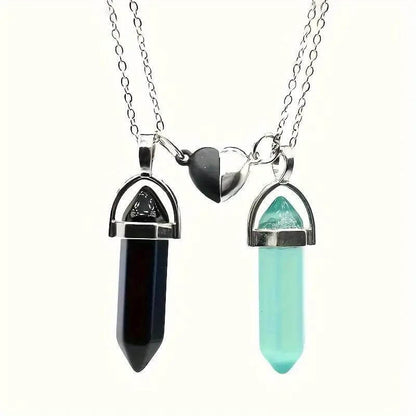 Magnetic Crystal Necklaces and Bracelets Sets