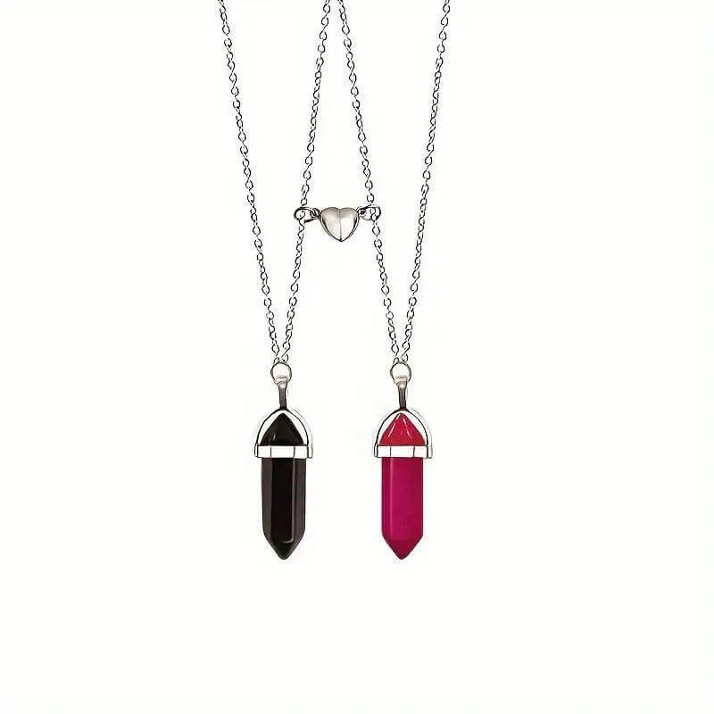 Magnetic Crystal Necklaces and Bracelets Sets