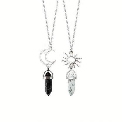 Magnetic Crystal Necklaces and Bracelets Sets