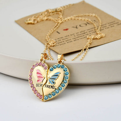 Butterfly BFF Necklaces for 2