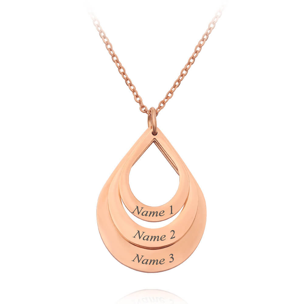 Personalized Family Names Necklaces for Women