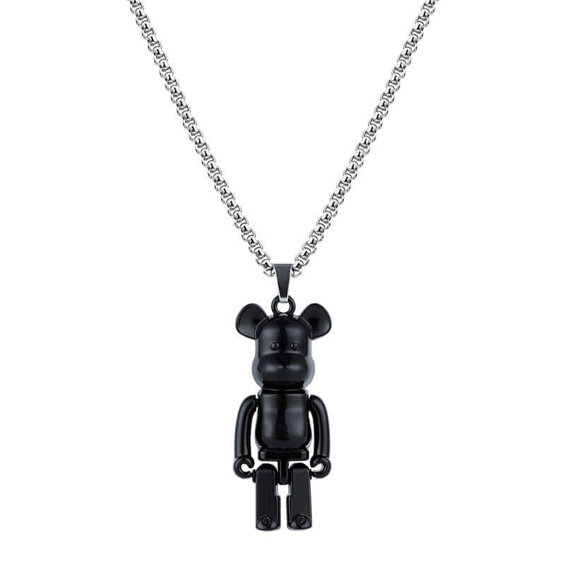 Punk Rock Violent Bear Necklaces