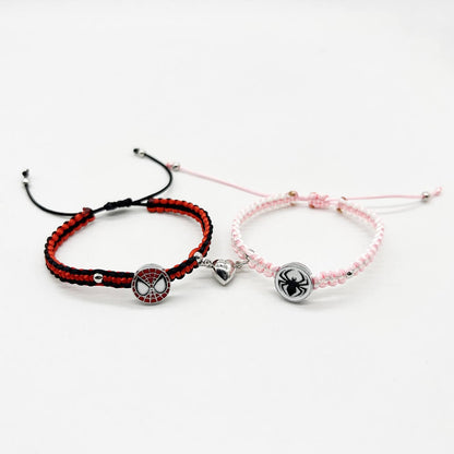 Spiderman And Hello Kitty Bracelets Magnetic