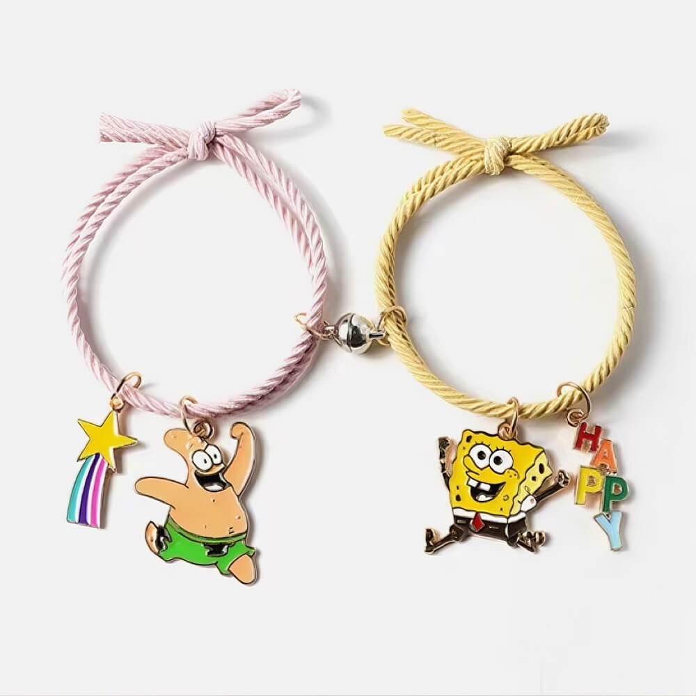 Spongebob and Patrick Friendship Bracelets