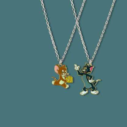 Tom and Jerry Best Friends Forever Necklaces