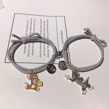 Tom and Jerry Best Friends Forever Bracelets Friendship Gifts