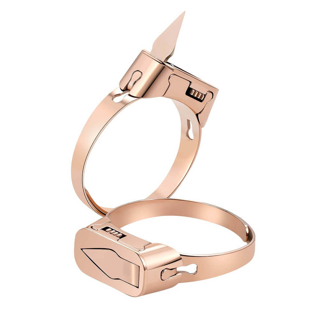 Self Defense Hidden Knife Ring Outdoor Multi-fuction Ring