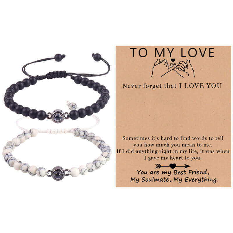 100 Language I Love You Projection Bracelet