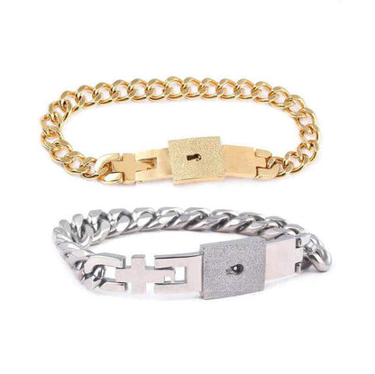 lock and key bracelet for couples price