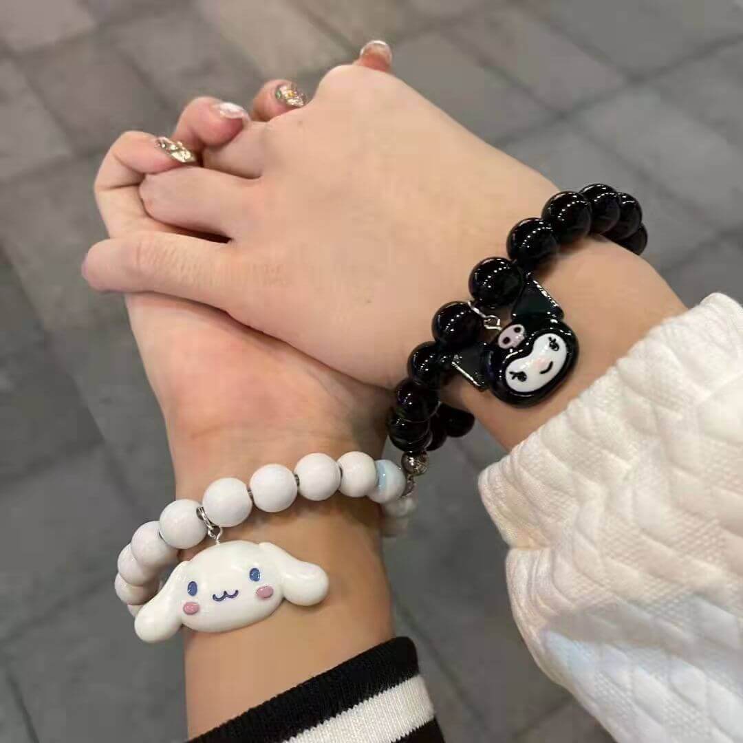 2pcs BFF Magnetic USB Charging Cable Bracelets