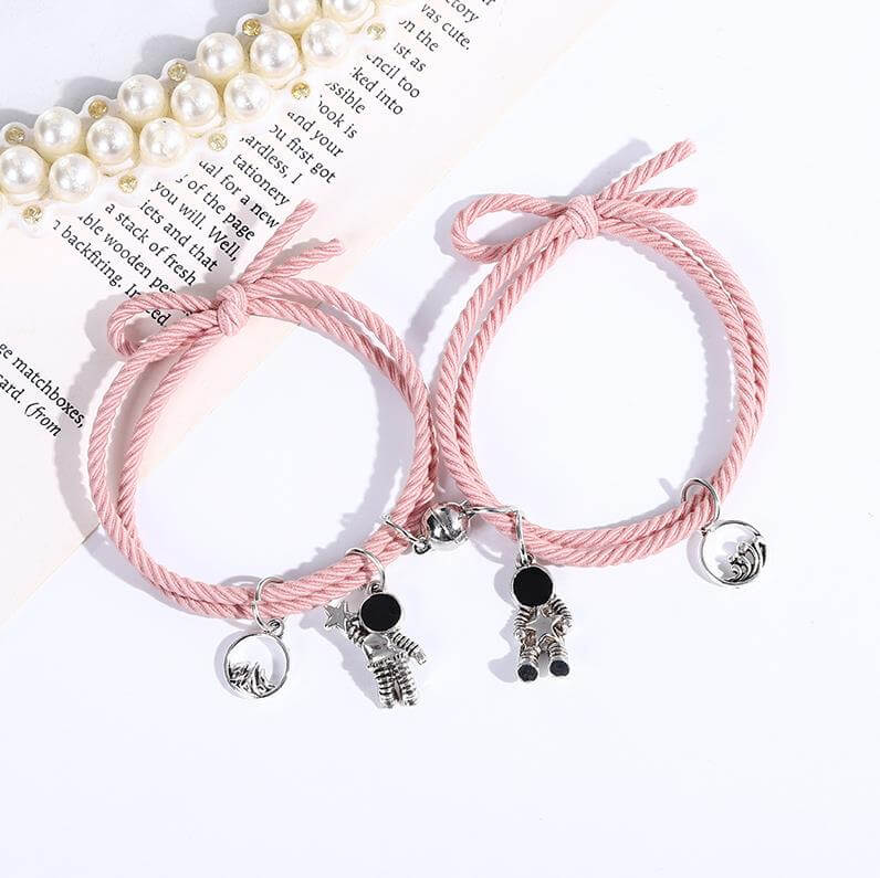 Astronaut Magnetic Bracelet for Couples