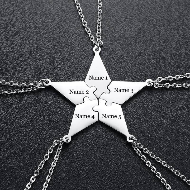 engravable friendship necklaces