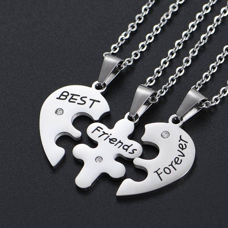 bff necklace for 3 friends