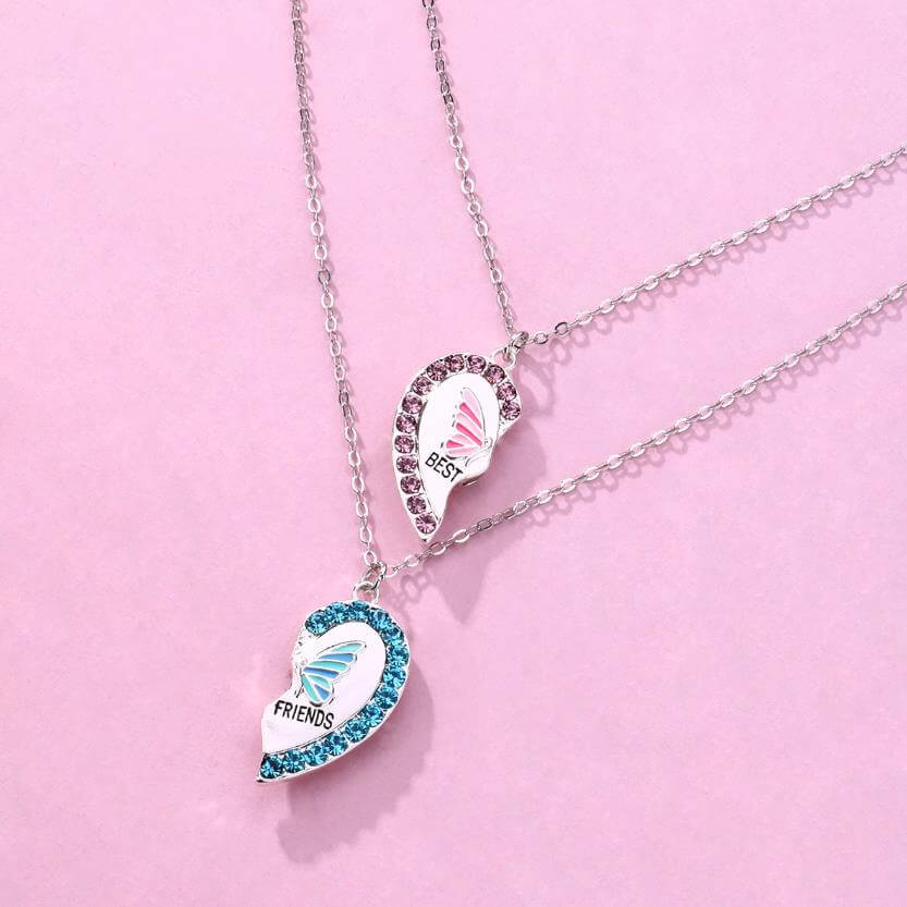 Butterfly BFF Necklaces for 2
