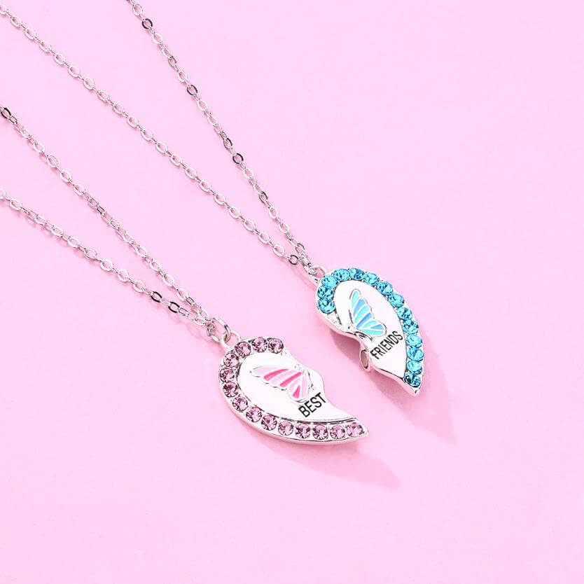 Butterfly BFF Necklaces for 2